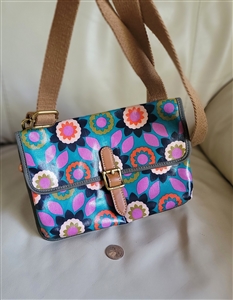 fossil flower purse