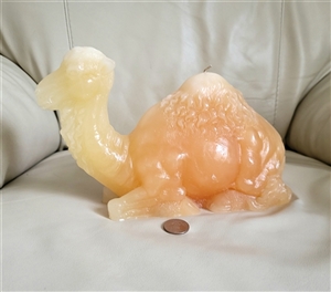 Vintage Wax Camel Shaped 11 Inch Long Display Decor Candle Vintage Wax Camel Shaped 11 Inch Long Display Decor Candle