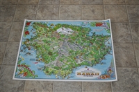 United Air Lines 1979 Hawaii travel poster United Air Lines 1979 Hawaii travel poster