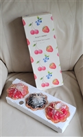 Vintage Scented Tart Candles Pie Shaped Set with Box Vintage Scented Tart Candles Pie Shaped Set with Box